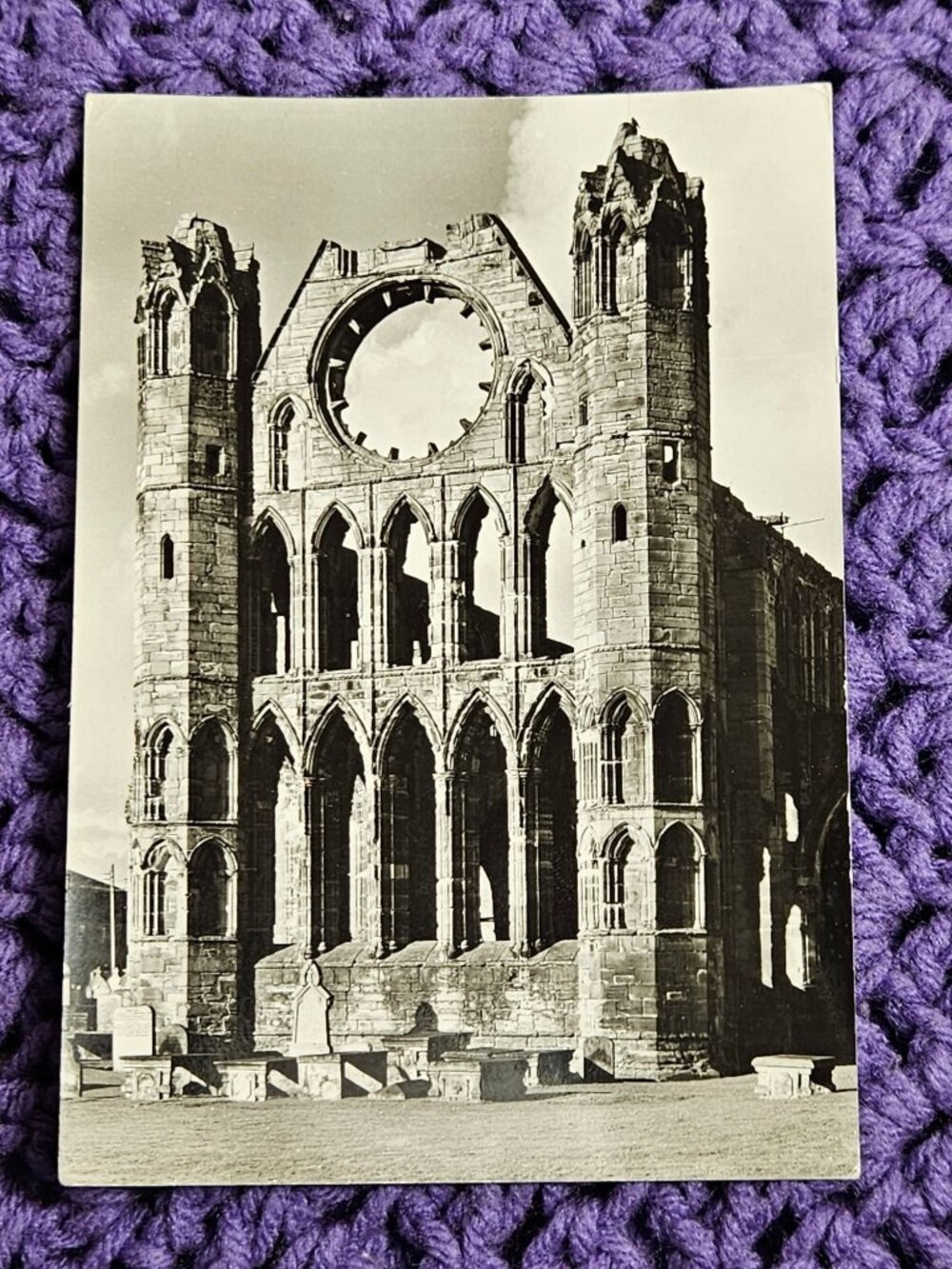 Elgin Cathedral East Facade Postcard